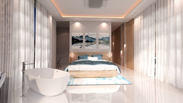 Diego top master bed - dimensioni medie