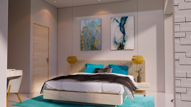 One floor bedroom 2 - dimensioni medie