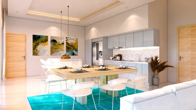One floor kitchen - dimensioni medie